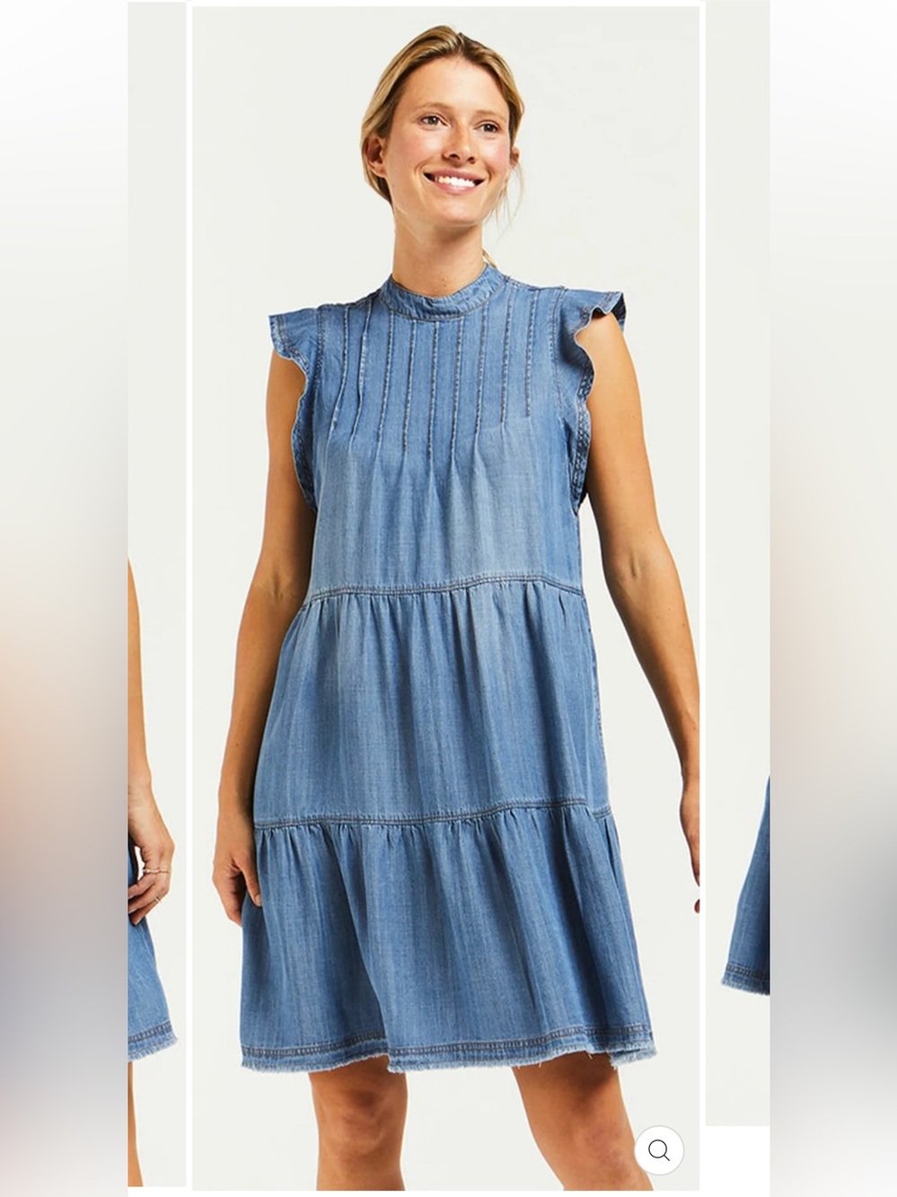 Velvet Heart Shelley Tiered Babydoll Dress
